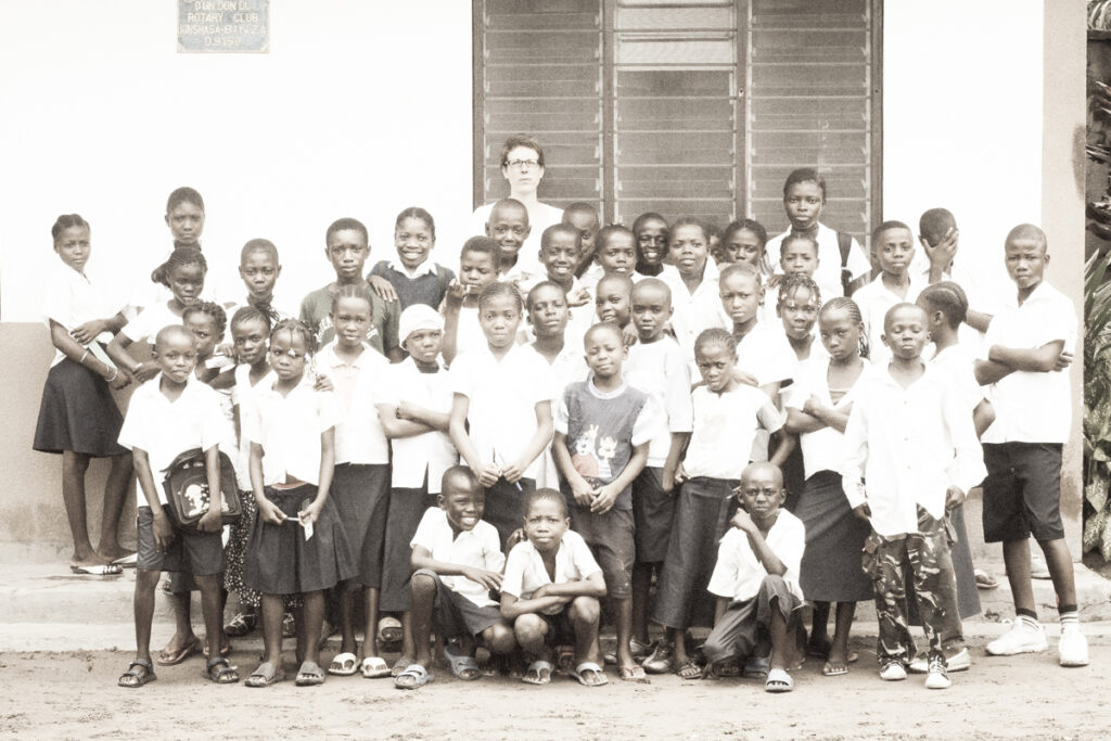 Ecole Afrique Kinshasa Photo de classe